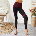 Athletische Verschleiß hoher Taille Bauchkontrolle Capri gestrickt Energiekontur nahtlose Leggings